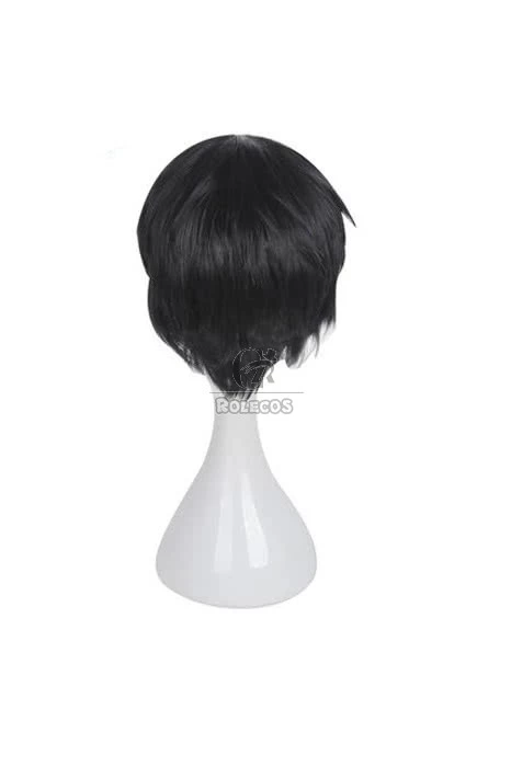 Kakegurui Kaede Manyuda Short Black Men Cosplay Wigs 4 Kakegurui Kaede Manyuda Short Black Men Cosplay Wigs - Image 4