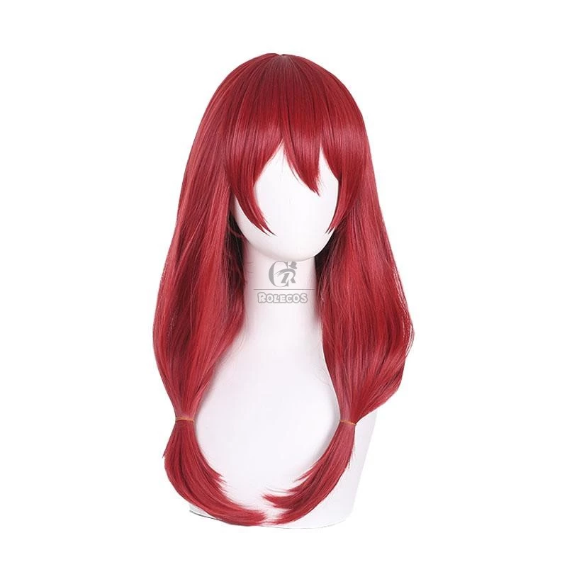 Kakegurui Sado Mikura Red Cosplay Wigs 2 Kakegurui Sado Mikura Red Cosplay Wigs - Image 2