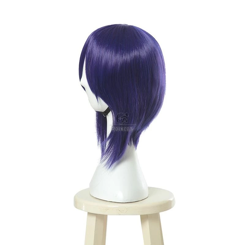 Kakegurui Sayaka Igarashi Purple Mixed Blue Long Straight Cosplay Wigs 9 Kakegurui Sayaka Igarashi Purple Mixed Blue Long Straight Cosplay Wigs - Image 9