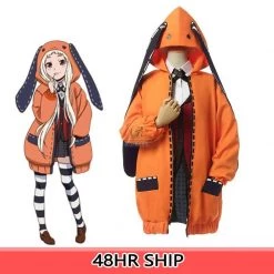 【Ready To Ship】Kakegurui Yomozuki Runa Coat Anime Cosplay Costumes