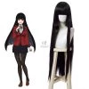 Kakegurui Yumeko Jabami Black Long Cosplay Wigs