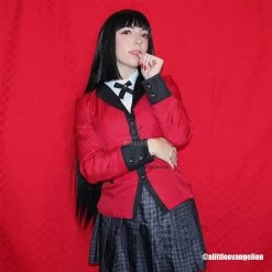 Kakegurui Yumeko Jabami Black Long Cosplay Wigs 11 Kakegurui Yumeko Jabami Black Long Cosplay Wigs -Anime Costumes store online kakegurui yumeko jabami black long cosplay wigs 9