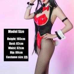 Kakegurui Yumeko Jabami Bunny Girl Cosplay Costume -Anime Costumes store online kakegurui yumeko jabami bunny girl cosplay 3