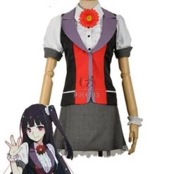 Kakegurui Yumeko Jabami Hyakkaou Uniform Cosplay Costumes