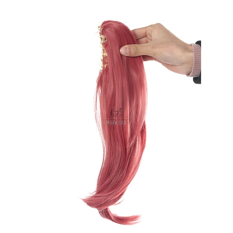 Kakegurui Yumemite Yumemi 100cm Long Pink Straight Cosplay Wigs - Image 10