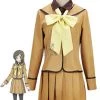 Kamisama Kiss Nanami Momozono Girl Yellow Suit Uniform Anime Cosplay Costumes