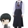 Tokyo Ghoul Kaneki Ken Work Clothes Cosplay Costume