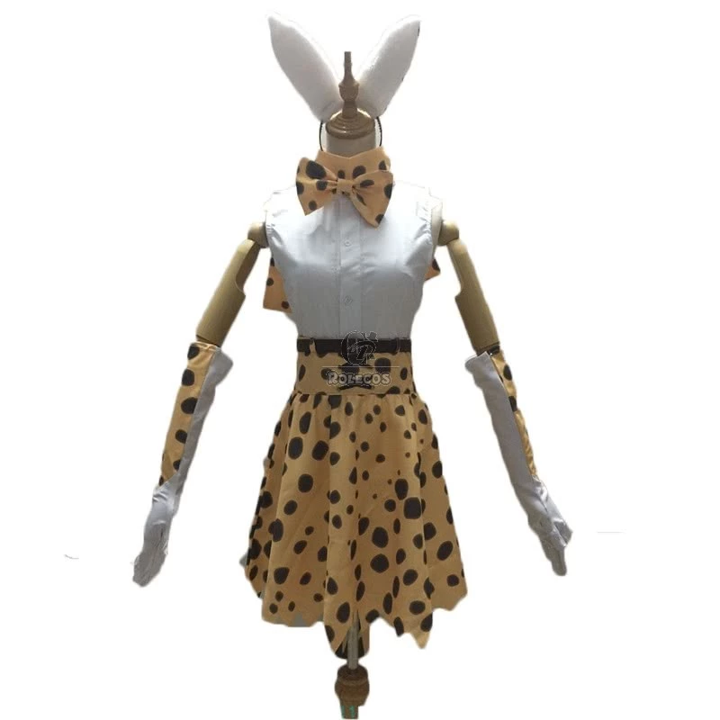 Kemono Friends Project Leptailurus serval Cosplay Costume 2 Kemono Friends Project Leptailurus serval Cosplay Costume - Image 2