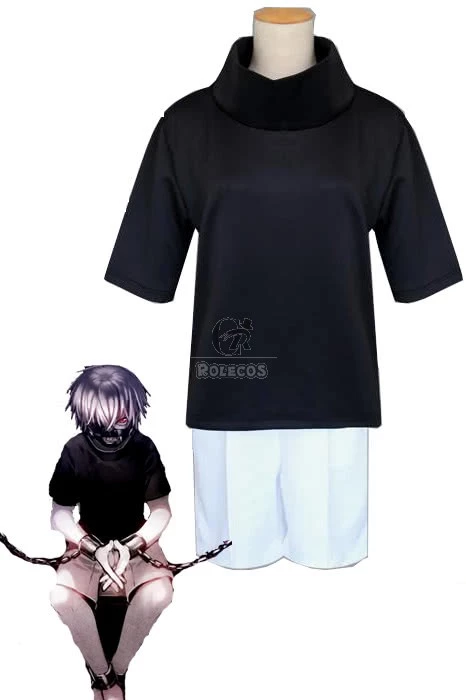 Tokyo Ghoul Ken Kaneki Anime Cosplay Costumes 1 Tokyo Ghoul Ken Kaneki Anime Cosplay Costumes