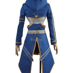 Sword Art Online 2 Ghost Bullet Silica Blue Anime Cosplay Costume 6 Sword Art Online 2 Ghost Bullet Silica Blue Anime Cosplay Costume -Anime Costumes store online khjk 1