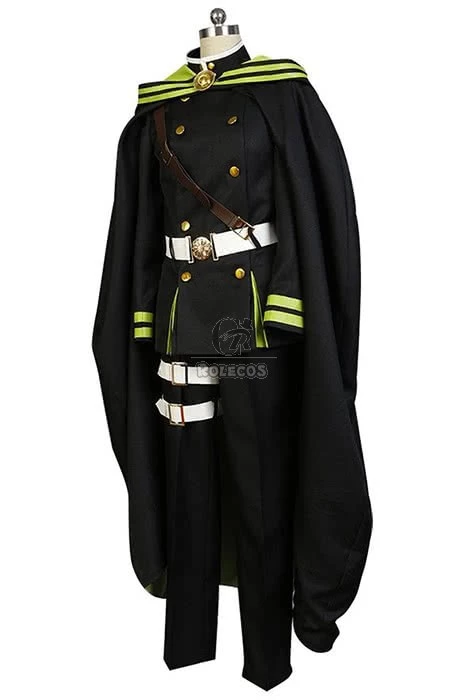 Seraph of the End Shiho Kimizuki Uniform Cosplay Costume 3 Seraph of the End Shiho Kimizuki Uniform Cosplay Costume - Image 3