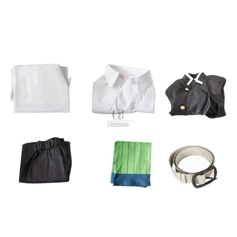 Kid Demon Slayer Kanroji Mitsuri Uniform Cosplay Costume - Image 6