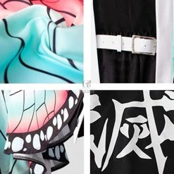 Kid Demon Slayer Kochou Shinobu kimono Cosplay Costume -Anime Costumes store online kid demon slayer kochou shinobu kimono cosplay costume 6