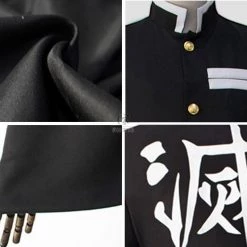 Kid Demon Slayer Tokitou Muichirou Uniform Cosplay Costume -Anime Costumes store online kid demon slayer tokitou muichirou uniform cosplay costume 4