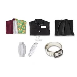 Kid Demon Slayer Tomioka Giyuu Kimono Cosplay Costume -Anime Costumes store online kid demon slayer tomioka giyuu kimono cosplay costume 6