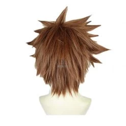 Kingdom Hearts Sora 3th Ver Short Brown Cosplay Costume 5 Kingdom Hearts Sora 3th Ver Short Brown Cosplay Costume -Anime Costumes store online kingdom hearts sora 3th ver short brown cosplay costume 1