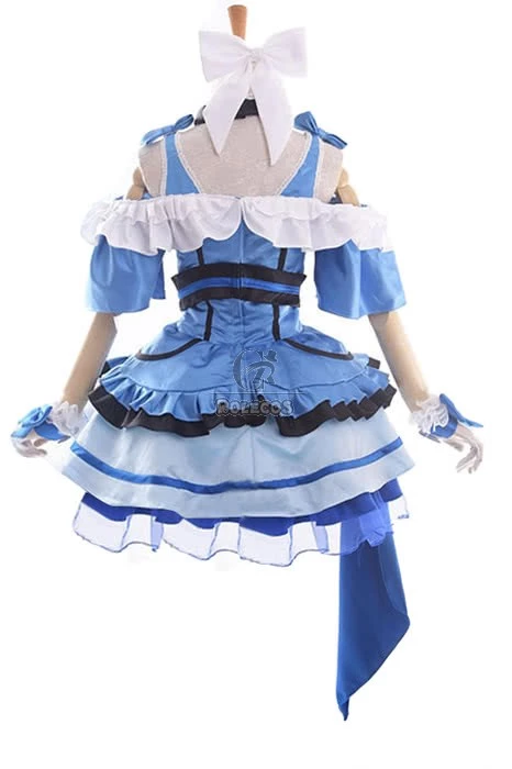 Love Live! Kira-Kira Sensation Umi Sonoda Anime Cosplay Costumes Stage Dresses 5 Love Live! Kira-Kira Sensation Umi Sonoda Anime Cosplay Costumes Stage Dresses - Image 5