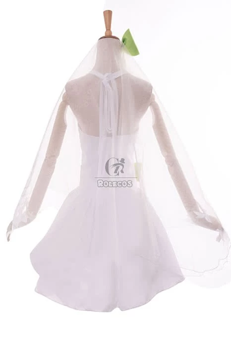 Love Live! Kotori Minami Anime Cosplay Costumes White Little Formal Dress Bridesmaid Dresses 4 Love Live! Kotori Minami Anime Cosplay Costumes White Little Formal Dress Bridesmaid Dresses - Image 4