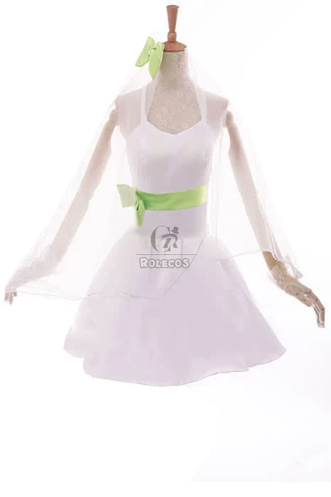 Love Live! Kotori Minami Anime Cosplay Costumes White Little Formal Dress Bridesmaid Dresses 1 Love Live! Kotori Minami Anime Cosplay Costumes White Little Formal Dress Bridesmaid Dresses
