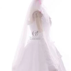 Love Live! Nozomi Tojo Anime Cosplay Costumes White Little Formal Dress Bridesmaid Dresses -Anime Costumes store online kob109 1