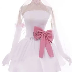 Love Live! Nico Yazawa Anime Cosplay Costumes White Little Formal Dress Bridesmaid Dresses
