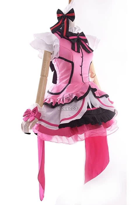 Love Live! Kira-Kira Sensation Honoka Kōsaka Anime Cosplay Costumes Stage Dresses 3 Love Live! Kira-Kira Sensation Honoka Kōsaka Anime Cosplay Costumes Stage Dresses - Image 3