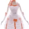 Love Live! Hanayo Koizumi Anime Cosplay Costumes White Little Formal Dress Bridesmaid Dresses