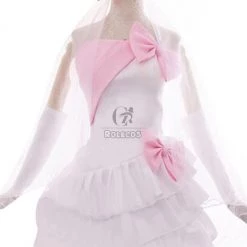 Love Live! Honoka Kōsaka Anime Cosplay Costumes White Little Formal Dress Bridesmaid Dresses