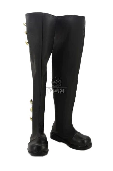 Anime Seraph of the end Mikaela Hyakuya Cosplay Shoes Customized Long Boots 2 Anime Seraph of the end Mikaela Hyakuya Cosplay Shoes Customized Long Boots - Image 2