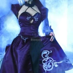 Fate Saber Alter Cosplay Costumes Female Evening Dresses -Anime Costumes store online kob278 2