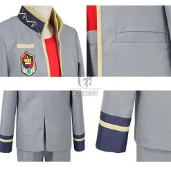 Twin Star Exorcists Rokuro Enmado Anime Cosplay Costumes Casual Uniforms -Anime Costumes store online kob92 4