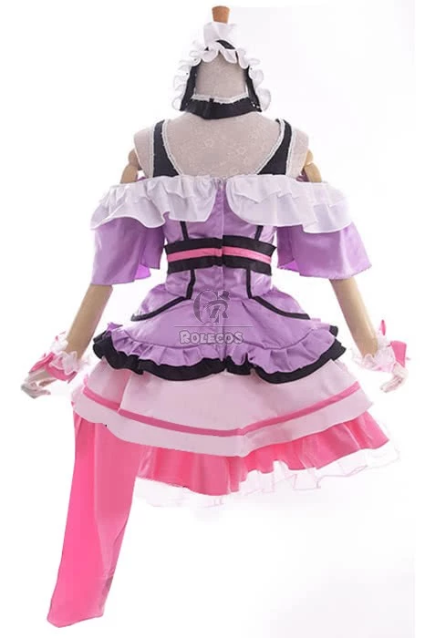 Love Live! Kira-Kira Sensation Nozomi Tojo Anime Cosplay Costumes Stage Dresses 5 Love Live! Kira-Kira Sensation Nozomi Tojo Anime Cosplay Costumes Stage Dresses - Image 5