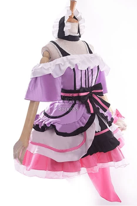 Love Live! Kira-Kira Sensation Nozomi Tojo Anime Cosplay Costumes Stage Dresses 3 Love Live! Kira-Kira Sensation Nozomi Tojo Anime Cosplay Costumes Stage Dresses - Image 3