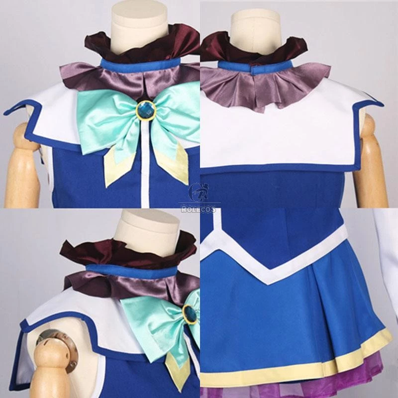 Kono Subarashii Sekai ni Shukufuku wo! Aqua Cosplay Costume - Image 6