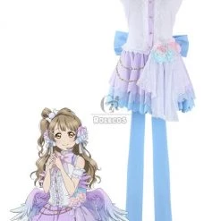 Love Live Minami Kotori Valentine's Day Cosplay Costume With Big Bowknot