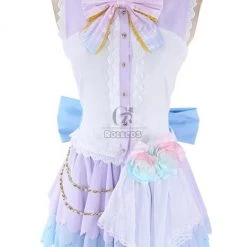 Love Live Minami Kotori Valentine's Day Cosplay Costume With Big Bowknot -Anime Costumes store online kotori white days4