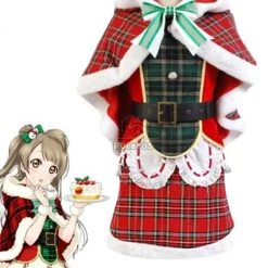 Love Live Minami Kotori Christmas Dresses Cosplay Costumes