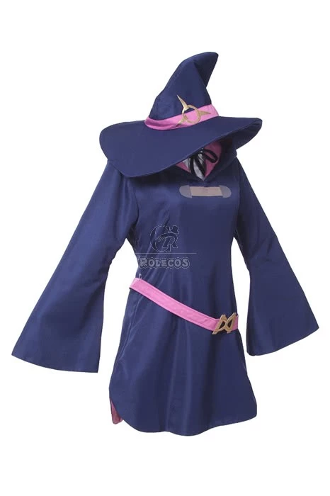 Little Witch Academia Atsuko Kagari Cosplay Costume 4 Little Witch Academia Atsuko Kagari Cosplay Costume - Image 4