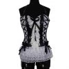 ZONE-00 Hime Shirayuri White Lace Cosplay Costume