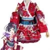 Love Live Bathrobe Awakening Nozomi Tojo Red Cosplay Costume Special