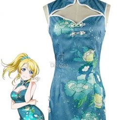 Love Live! Eli Ayase Cheongsam Cosplay Costume