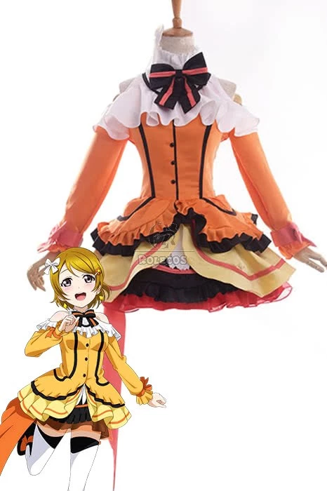 Love Live! Kira-Kira Sensation Hanayo Koizumi Anime Cosplay Costumes Stage Dresses 1 Love Live! Kira-Kira Sensation Hanayo Koizumi Anime Cosplay Costumes Stage Dresses