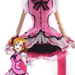 Love Live! Kira-Kira Sensation Honoka Kōsaka Anime Cosplay Costumes Stage Dresses