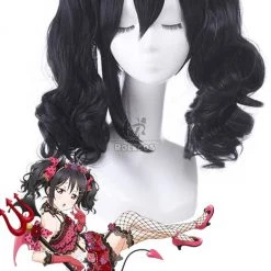 Love Live! Little Devil Awaken Nico Yazawa Anime Cosplay Wigs ML220
