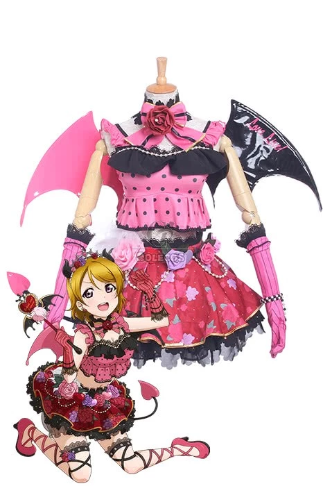 Love Live! Little Devil Costumes Hanayo Koizumi Anime Cosplay Costumes GC220B 1 Love Live! Little Devil Costumes Hanayo Koizumi Anime Cosplay Costumes GC220B