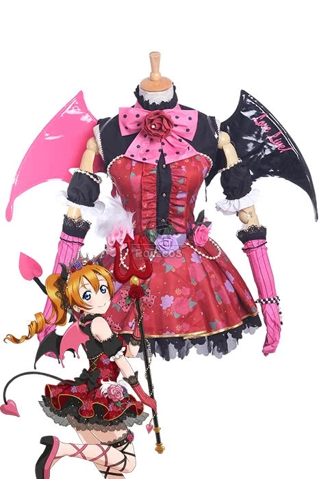 Love Live! Little Devil Costumes Honoka Kōsaka Anime Cosplay Costumes 1 Love Live! Little Devil Costumes Honoka Kōsaka Anime Cosplay Costumes