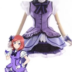 Love Live! Maki Nishikino Anime Cosplay Costumes Stage Dresses