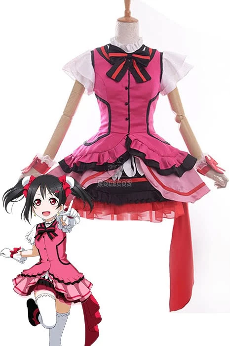 Love Live! Nico Yazawa Anime Cosplay Costumes Stage Dresses 1 Love Live! Nico Yazawa Anime Cosplay Costumes Stage Dresses