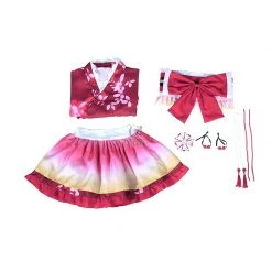Love Live Kousaka Honoka Kimono Anime Cosplay Costumes -Anime Costumes store online love live kousaka honoka kimono anime cosplay costumes 2