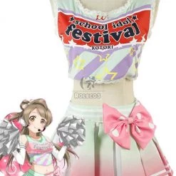 Love Live Minami Kotori Cosplay Costume Cheerleading Uniforms